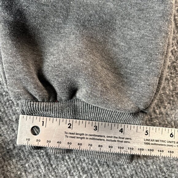 Galaxy By Harvic Gray Drawstring Pocketed Cotton Blend Sweatpants Men's Size XL - Picture 7 of 9